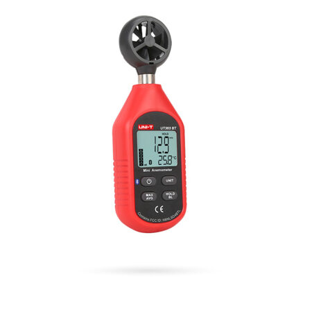 Anemómetro de Mano UT363BT Bluetooth Mide Viento Temperatura UNI-T