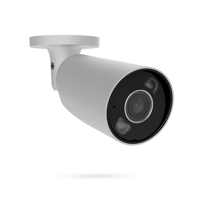 Cámara AJAX Exterior BulletCam HL 5MP Visión A Color IA PoE IP65 Iluminación Híbrida