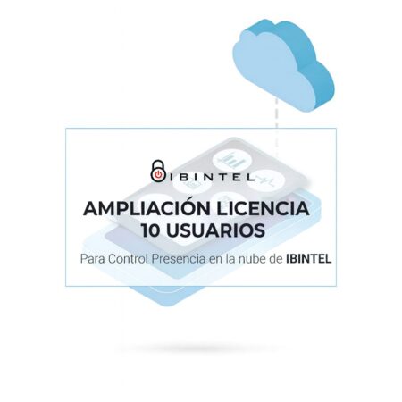 Pack Básico IBINTEL 10 Licencias Anuales Registro de Jornada Laboral Digital Hasta 10 empleados