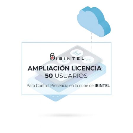 50 Licencias IBINTEL TIMECONTROL APP Registro de Jornada Laboral Digital 2025
