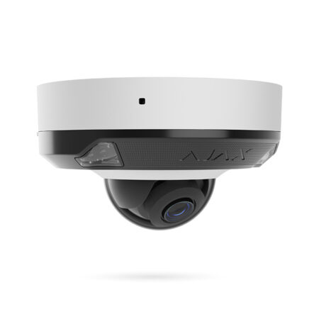 Cámara Ajax DomeCam Mini HL 8MP Inteligencia Artificial Visión Nocturna 15m IP65 Audio Integrado ONVIF PoE H265 Ranura SD