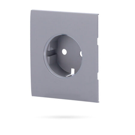 AJAX CENTERCOVER BASIC Tapa Frontal Central para Enchufe Básico Gris