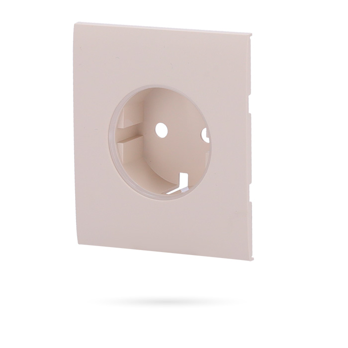AJAX CENTERCOVER BASIC Tapa Frontal Central para Enchufe Básico Marfil
