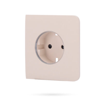 AJAX SIDECOVER SMART Marfil Tapa frontal Lateral para Enchufe Inteligente