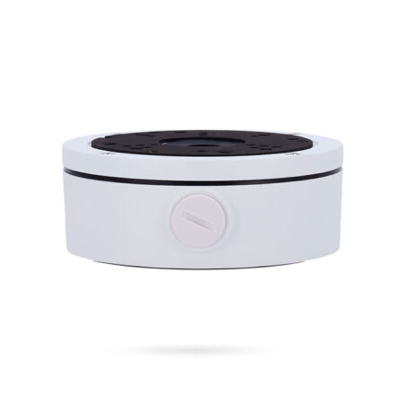 Caja Conexiones IBINTEL Cámaras Bullet Turret Exterior Aleación Aluminio Blanca Protección IP66