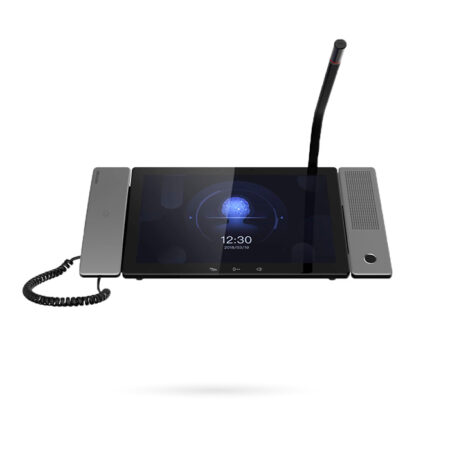 Monitor Maestro para Videoportero HIKVISION NOBIS Pantalla Táctil IPS 10" PoE Teléfono Integrado Hasta 128 Cámaras IP