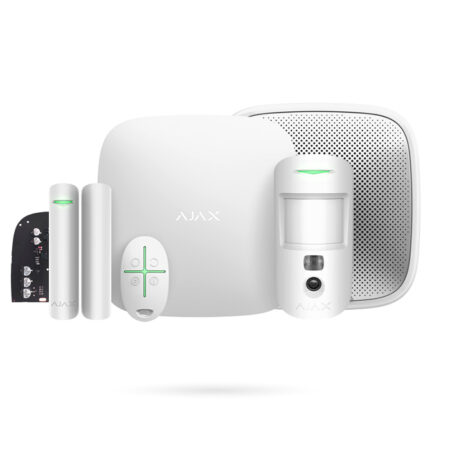 Kit Alarma para Furgoneta Camper Ajax Hub 2 4G + MotionCam + Módulo 12V + DoorProtect + StreetSiren + SpaceControl