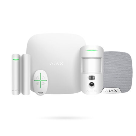 Kit Ajax Feria de Abril | Alarma Inteligente Sin Cuotas con Verificación Visual